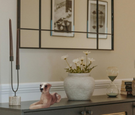 Image 1 of Borsa vintage in pelle Greyhound Château modellata a mano di metà secolo (Canada)