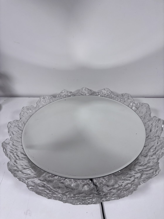 Miroir mural vintage avec éclairage | Plexiglas années 1960 | 70 – Schöninger (photo 14 of 15)