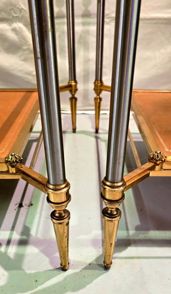 Image 1 of Ein Paar Beistelltische, die Maison Jansen zugeschrieben werden, ca. 1950–1960