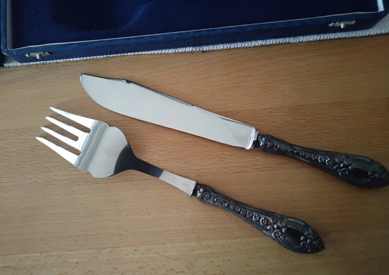 Image 1 of Old serving cutlery Vintage Portugal