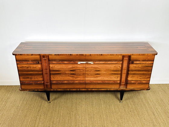 Image 1 of Buffet art déco en noyer 1940