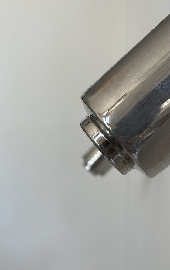 Image 1 of Coppia di applique vintage Zodiac Jacques Biny, cromo, Francia 1960