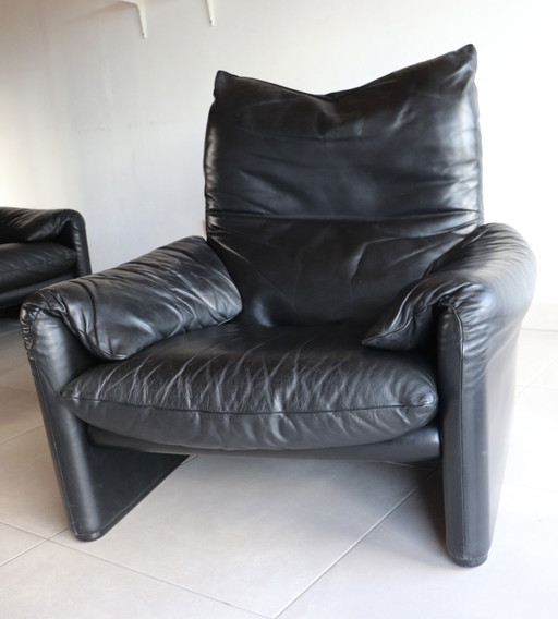 Vintage Cassina Maralunga Sessel