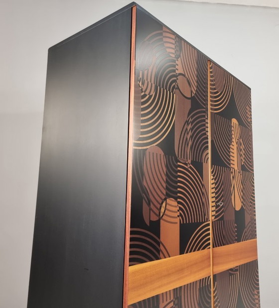 Image 1 of Vintage kledingkast, 1970