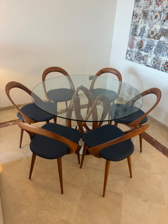 Mesa de Comedor de Lujo Porada: Mesa Infinity – Mesas de comedor, Crystal, Wood (photo 12 of 12)