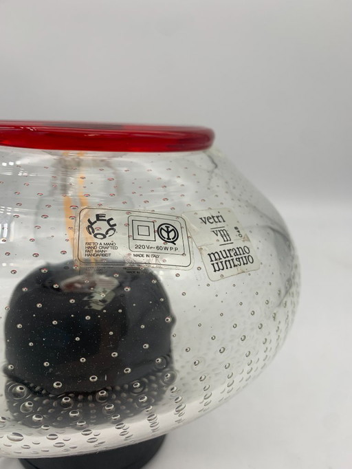 Leucos 1980 ceiling or wall lamp made in Italy Murano