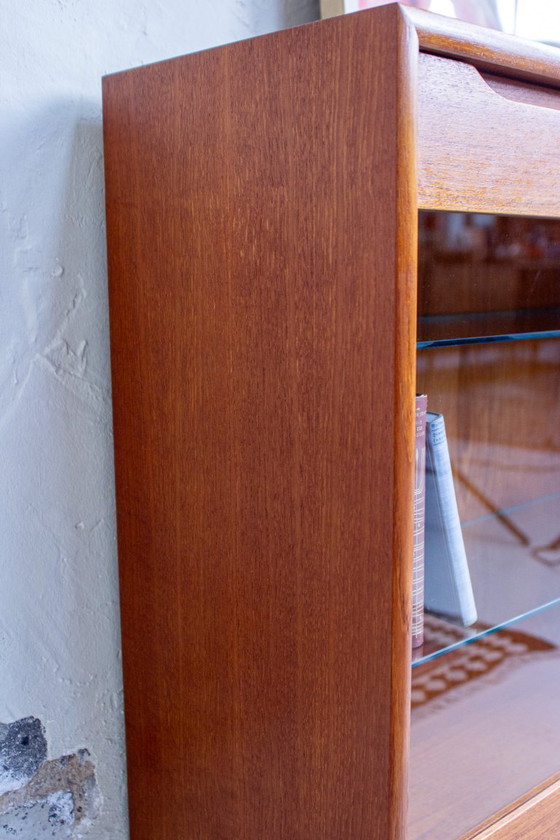 Image 1 of Vintage teak display cabinet, chest of drawers, sideboard, mid-century 1960s