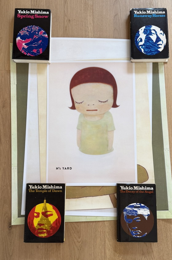 Yoshitomo Nara Poster “In The Milky Lake / Thinking One” 51.5x36.4cm – Giclée Prints, Paper (photo 4 of 5)