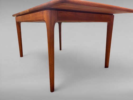 Image 1 of Ausziehbarer Dänischer Teak Esstisch von Glostrup