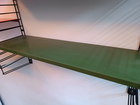 Image 1 of Étagère murale double vintage Tomado