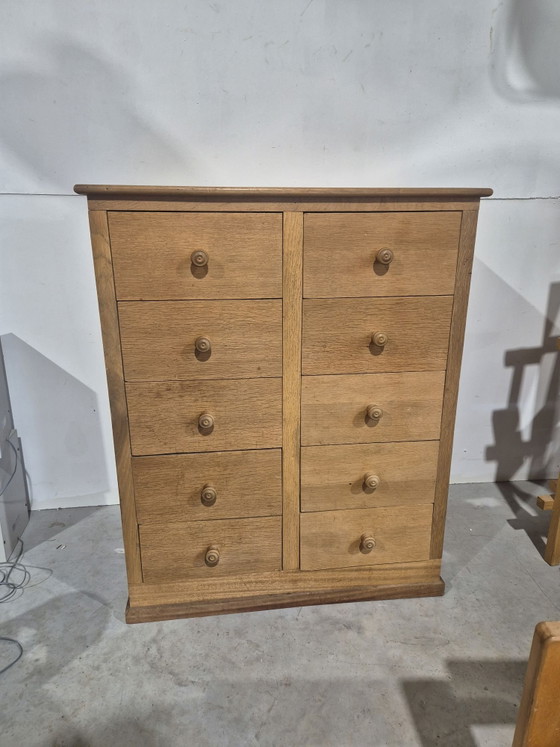2 vintage apothekers winkel ladekasten, Hout, Bruin (foto 13 van 15)