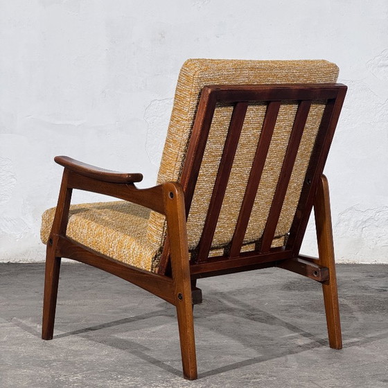Coppia di Poltrone rumene stile "Centa", anni '60 – Legno (photo 7 of 14)