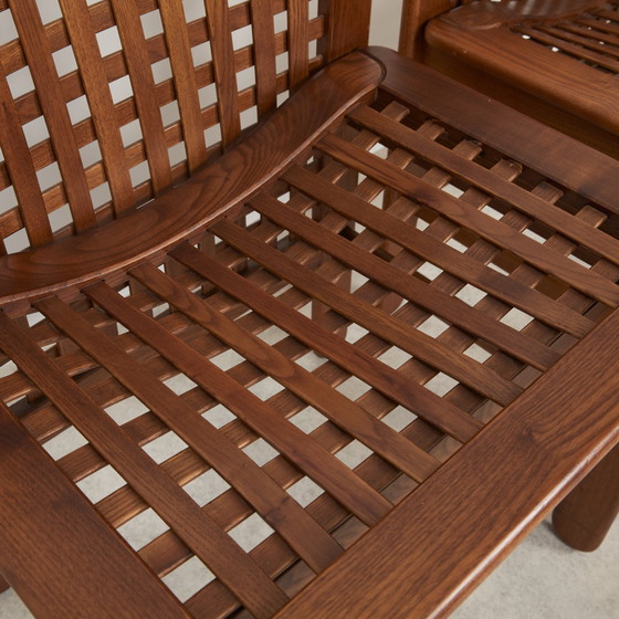 Image 1 of Vitelli & Ammannati Transenna Stühle für Pozzi & Verga, Italien, 1970er Jahre