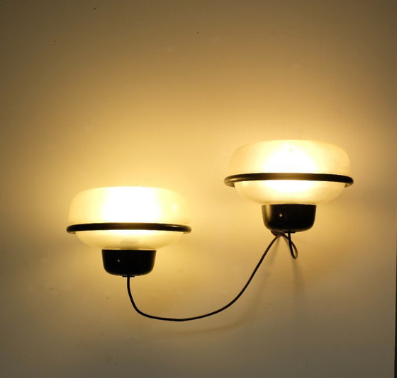 Image 1 of Wall lights model 228 by Gino Sarfatti for Arteluce - 1960s