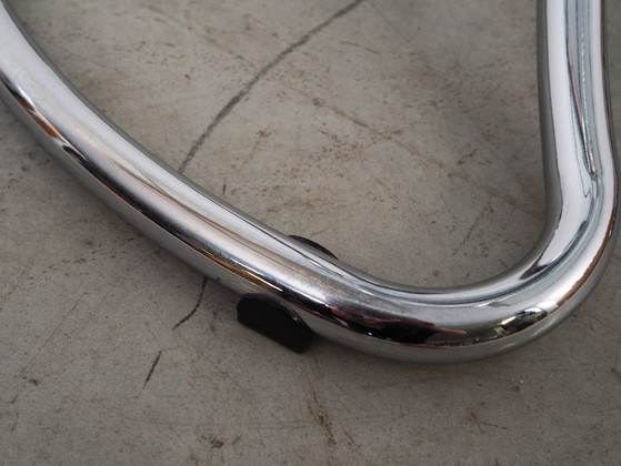 Image 1 of Mesa de cristal, diseño italiano, década de 1970, fabricada por Gastone Rinaldi.
