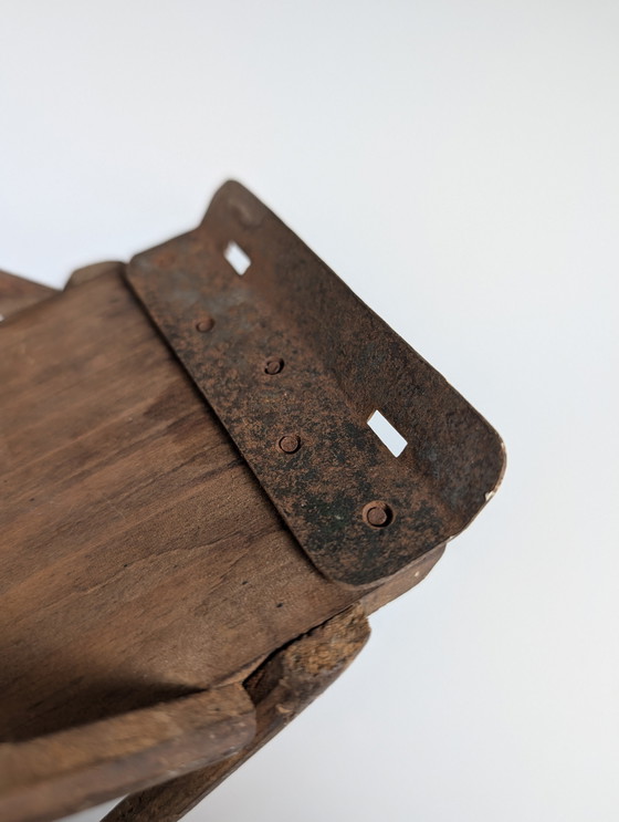 Image 1 of Modèle en bois et en fer du pont de la rivière Kwai, années 1950