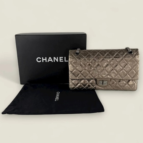 Chanel Reissue 226 metallic bronze – Autres sacs, Cuir, Vintage (photo 5 of 25)