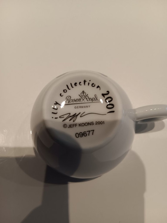 Image 1 of Illy 6 cups Jeff Koons