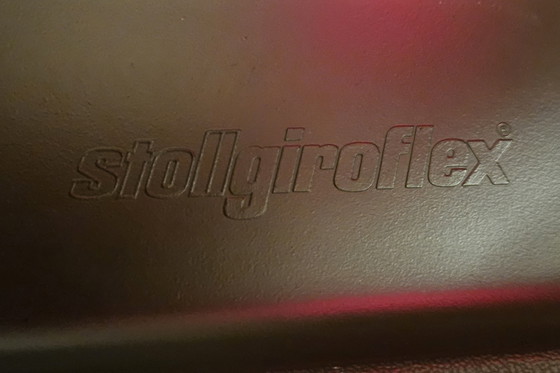 Image 1 of Chaises cantilever vintage Stoll Giroflex - Âge spatial