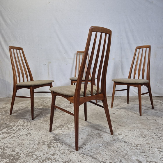 Image 1 of Sedia Niels Koefoed 'Eva', sedie danesi vintage degli anni '60