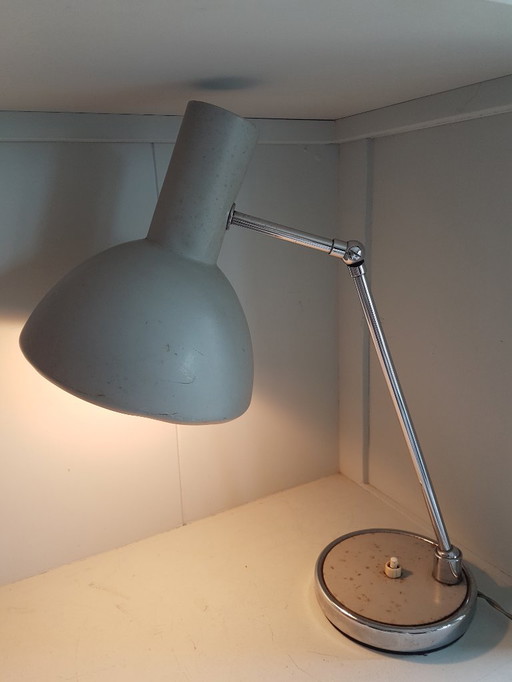 Stilux Italian Vintage Patinated &#39;50s Desk Lamp