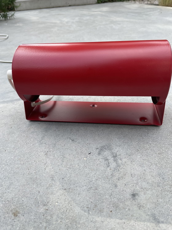 Lampe de chevet vintage IKEA rouge (mate) – Lampes de lecture, Metal (photo 9 of 9)