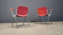 Chaises d'appoint vintage DSC 106 de Giancarlo Piretti pour Castelli, années 1970 - lot de 6