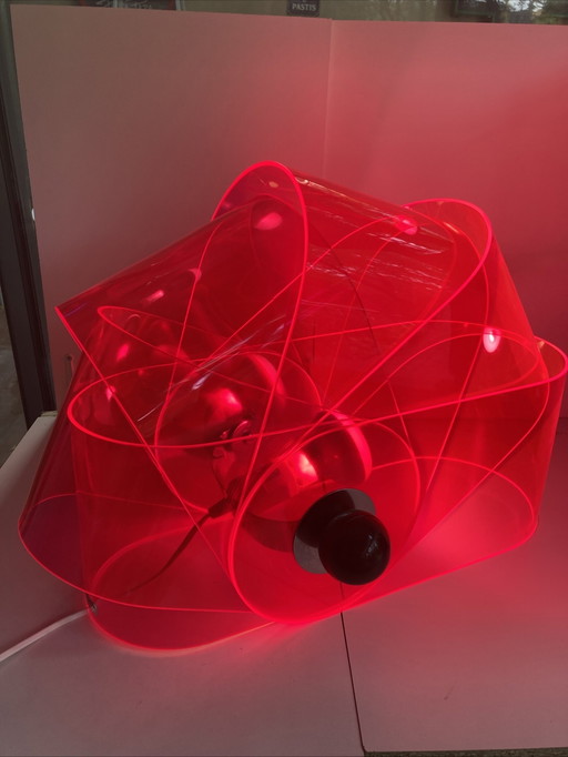 Table lamp GHERPE by Superstudio Plexiglas Italy