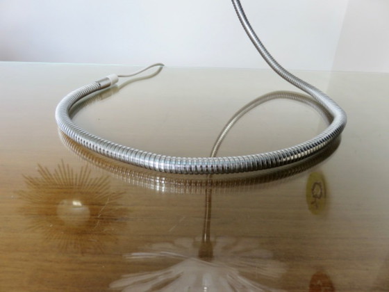 Image 1 of Lampada a forma di fiore in stile era spaziale, rockabilly, vintage, anni '80-'90