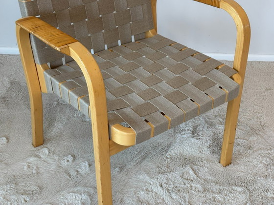 Image 1 of Sillones modelo 45 de Alvar Aalto para Artek, década de 1970. Juego de 2.