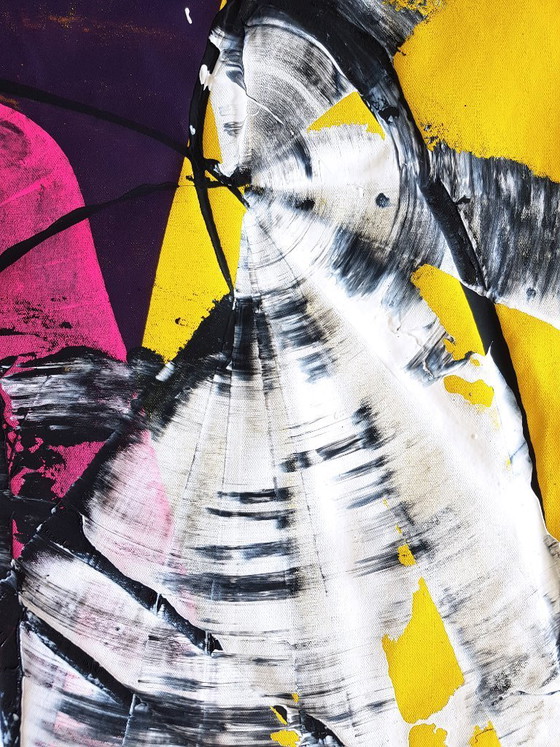 Image 1 of Jürgen Angeler - Pink Heart - 200 x 140 cm