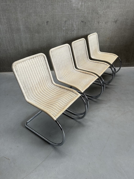 Image 1 of Set/4 Vintage Tecta stoelen Ludwig Mies van der Rohe ‘70