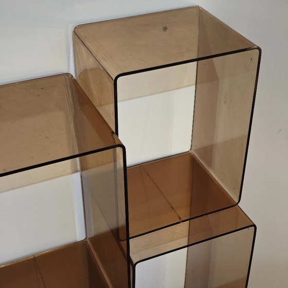 Image 1 of Cubes Vintage en Plexiglas Roche Bobois