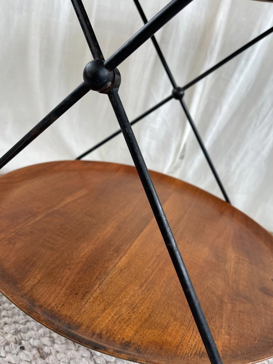 Mid Century Teak Bar Cart or Coffee Table by ISA, S. P. Bergamo, Italy, Danish Design – ISA, Bergamo (photo 10 of 13)