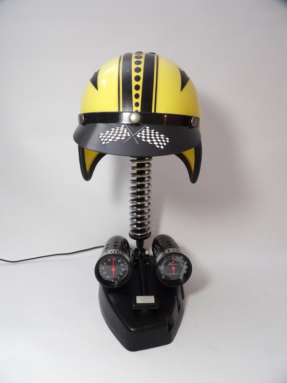 Image 1 of FF Leuchten - Crosshelmlamp Retro jaren 70 - ZELDZAAM