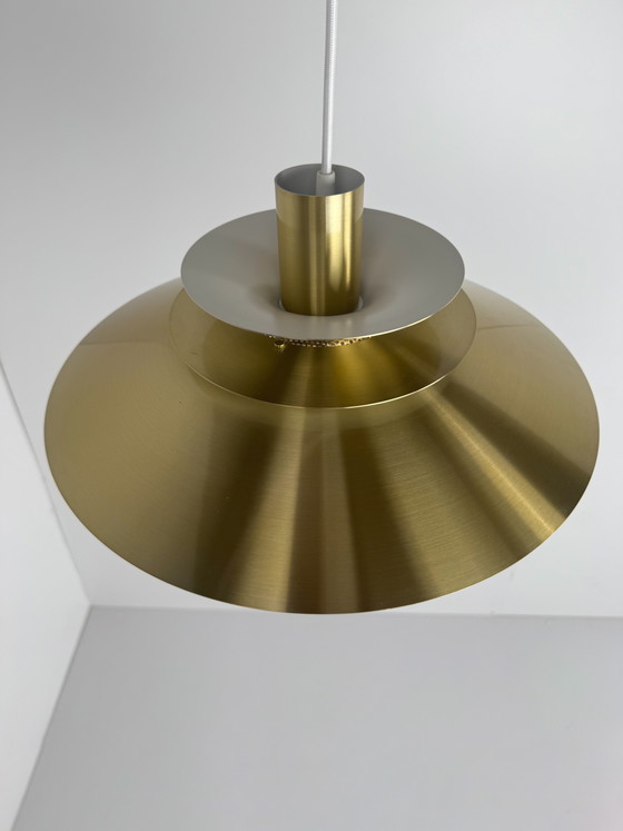 Image 1 of Suspension Jeka « Verona » de Kurt Wiborg – Design d'éclairage danois à plusieurs niveaux (années 1970)