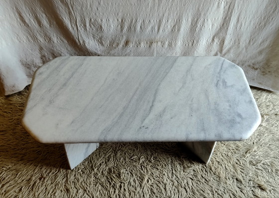 Tavolino da Caffè in Marmo Design Anni '70 – Tavolini da caffè, Marble (photo 3 of 10)