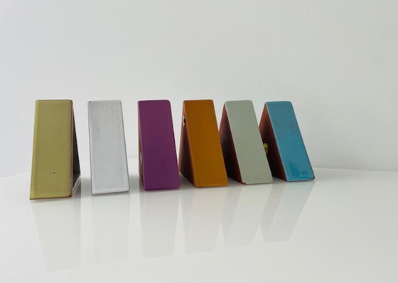 Image 1 of Set di 6 ciotole piramidali fatte a mano – Maredsous