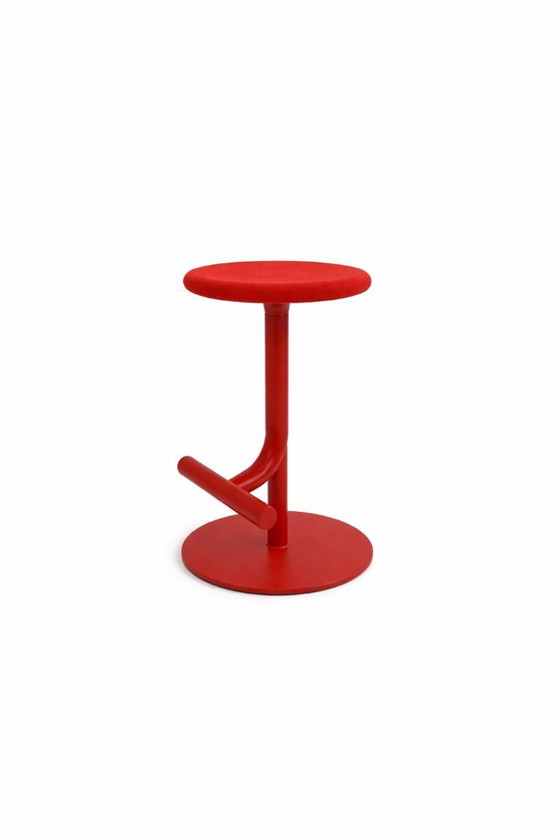 Image 1 of Magis Tibu – Sgabello da bar regolabile – Rosso corallo