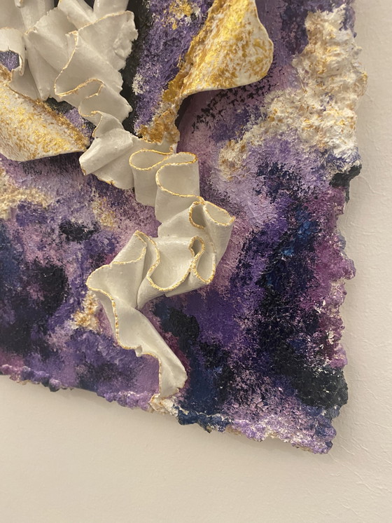 Image 1 of Gemälde „Die Entfaltung“ Técnica mixta 60x30cm