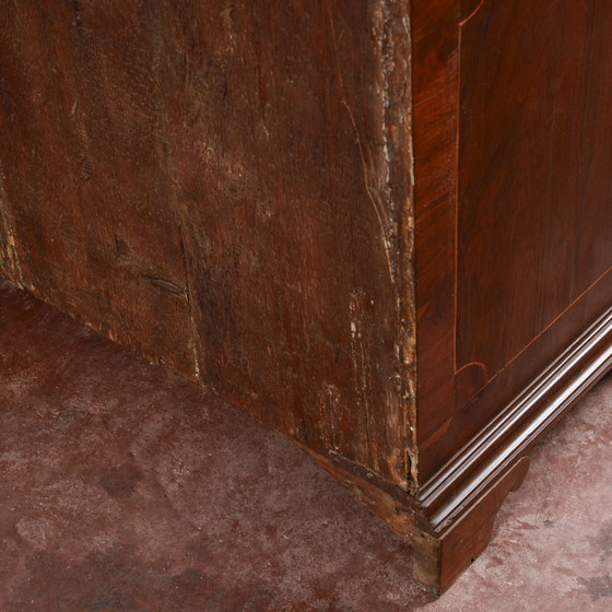 Early 19th Century Secretaire with Hidden Compartments – Desk, Wood, Klassiek (photo 25 of 26)