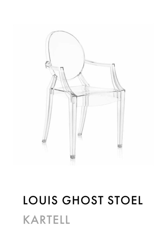 Image 1 of Sedia Louis Ghost | Kartell di Philippe Starck