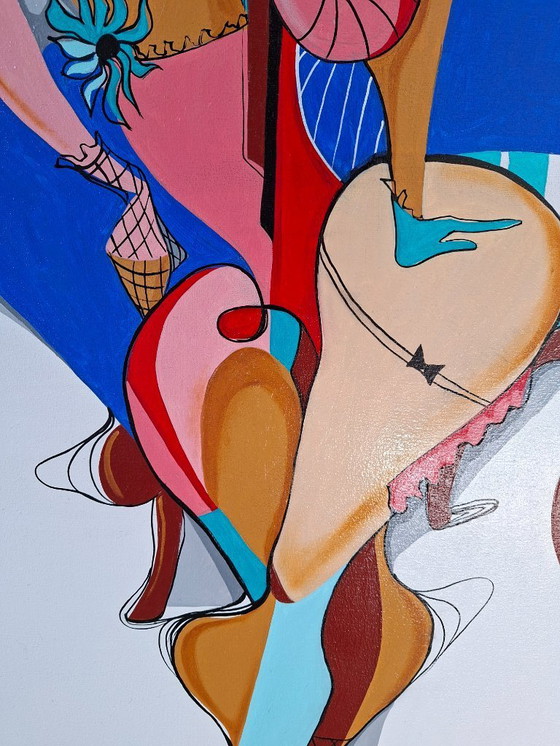 Image 1 of De vrouw/ cubisme/ Maia Siradze 