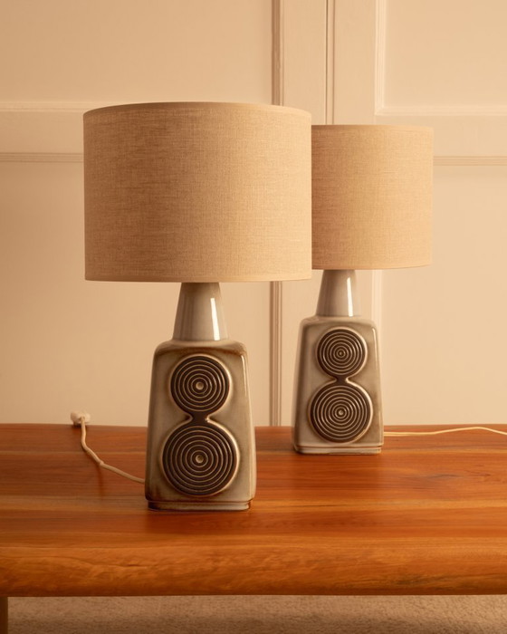 Image 1 of Paar Soholm lampen - Denemarken 1960