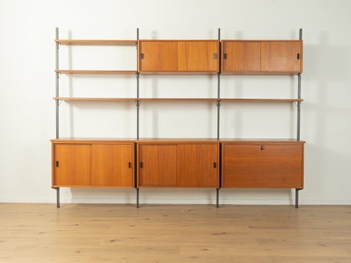 1960s shelving system, Olof Pira, vintage
