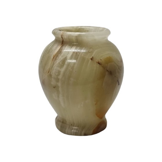 Image 1 of Vaso vintage in marmo onice