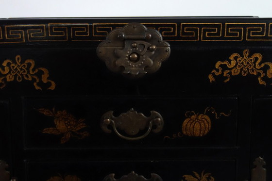 Image 1 of Schmuckkästchen mit Spiegel, antik, Mitte des 20. Jahrhunderts