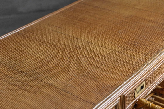 Image 1 of Bamboo Desk by Vivai Del Sud, Italy, 1970s