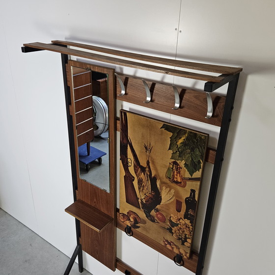 Image 1 of Vintage coat rack with shotgun holders