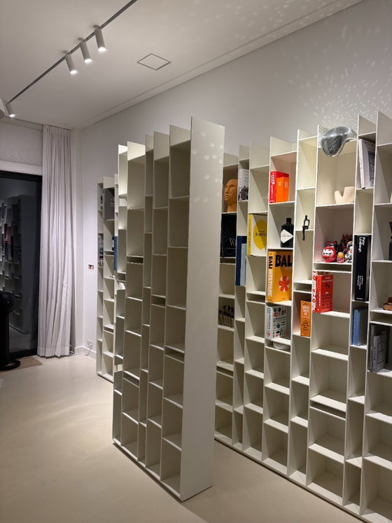 Image 1 of MDF Italia – Random Bookcase (Matt Lacquered White X042)